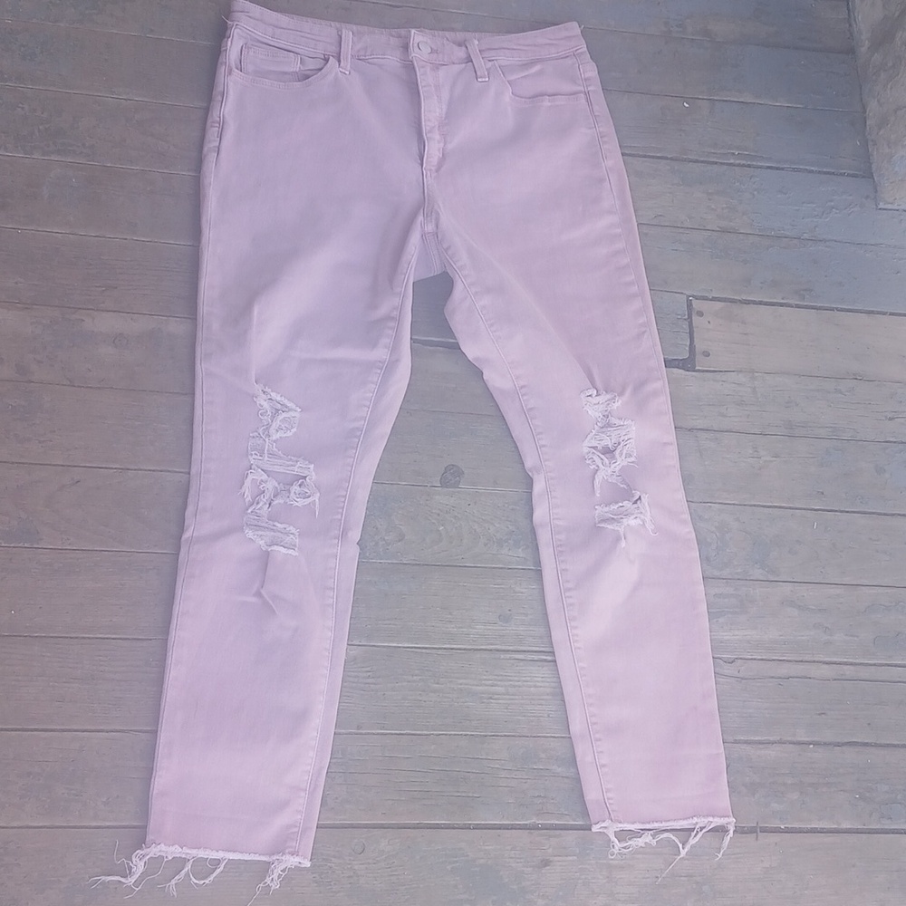 Universal Thread Women's Light Pink Skinny High Rise Size 12/31r